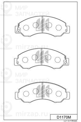 Запчасть KASHIYAMA D1170M