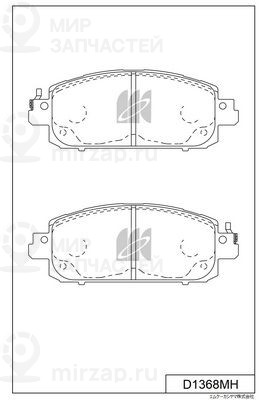 Запчасть KASHIYAMA D1368MH