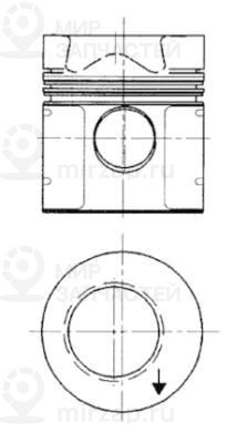 Запчасть KOLBENSCHMIDT 92525700