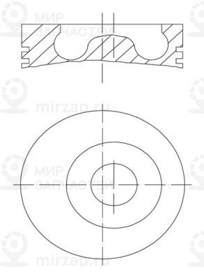 Запчасть MAHLE 0102700