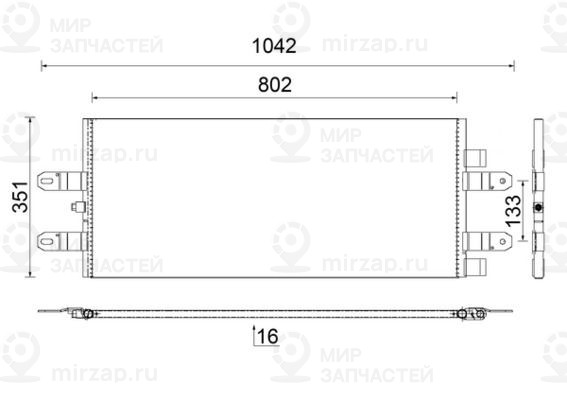 Запчасть MAHLE AC854000S