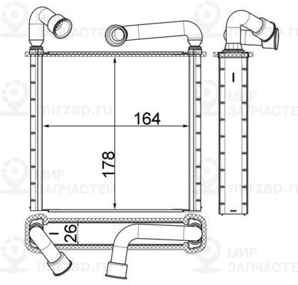 Запчасть MAHLE AH253000S