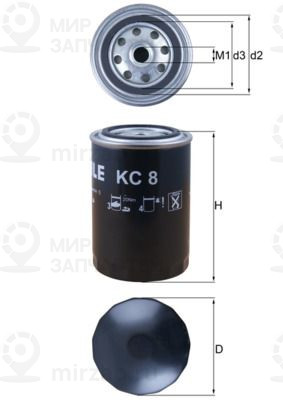 Запчасть MAHLE KC8