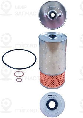 Фильтр масляный MAHLE OX78D1