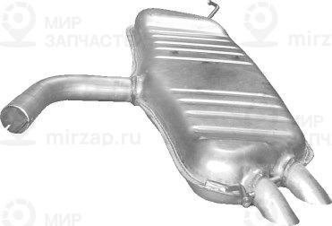 Глушитель выхлопных газов конечный POLMOSTROW 30148