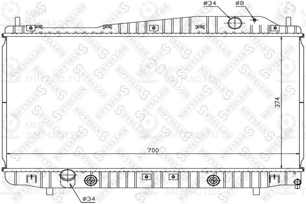 Запчасть STELLOX 1025321SX