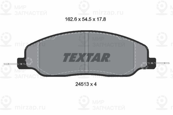 Запчасть TEXTAR 2451301
