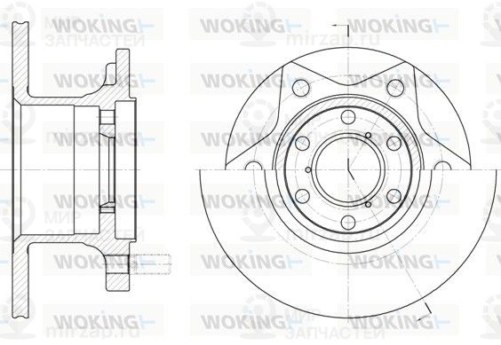 Запчасть WOKING D624200