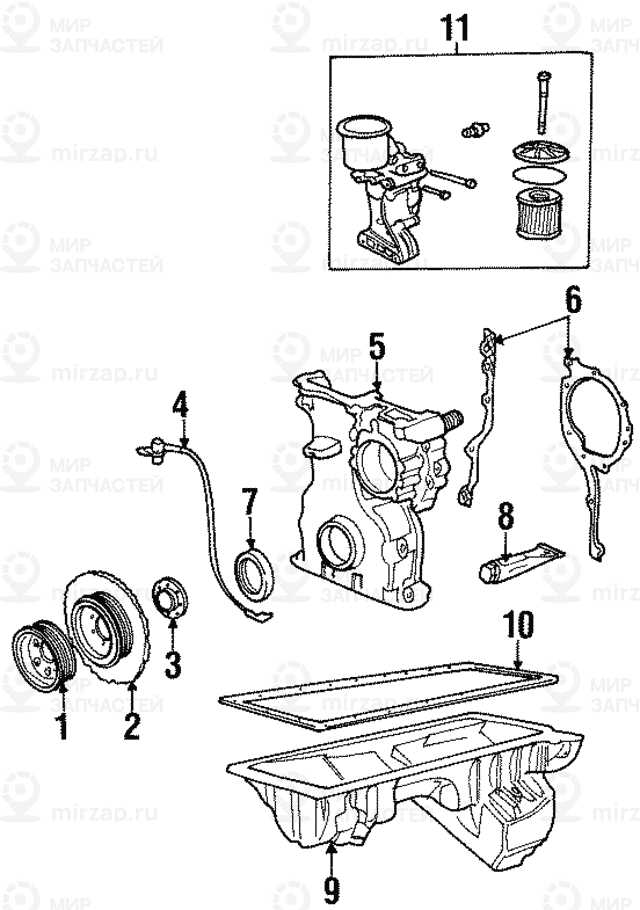 ременный шкив D=122MM
 BMW 11231722553