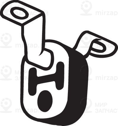 Резиновые полоски, система выпуска BOSAL 255086