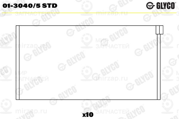 Запчасть GLYCO 0130405STD