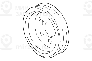Демпфер крутильных колебаний
 BMW 11231738620