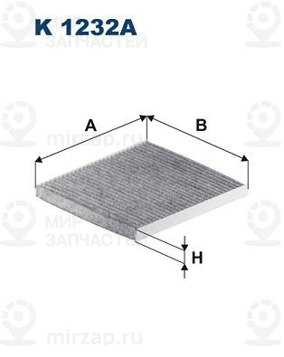 Запчасть FILTRON K1232A