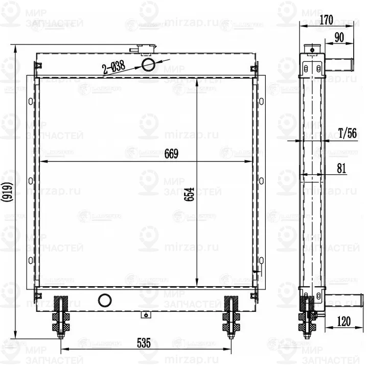 Запчасть LUZAR LRC0638