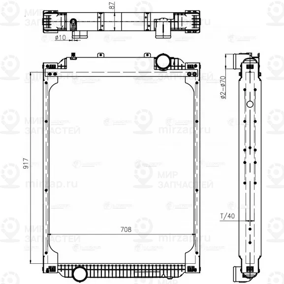 Запчасть LUZAR LRC1256