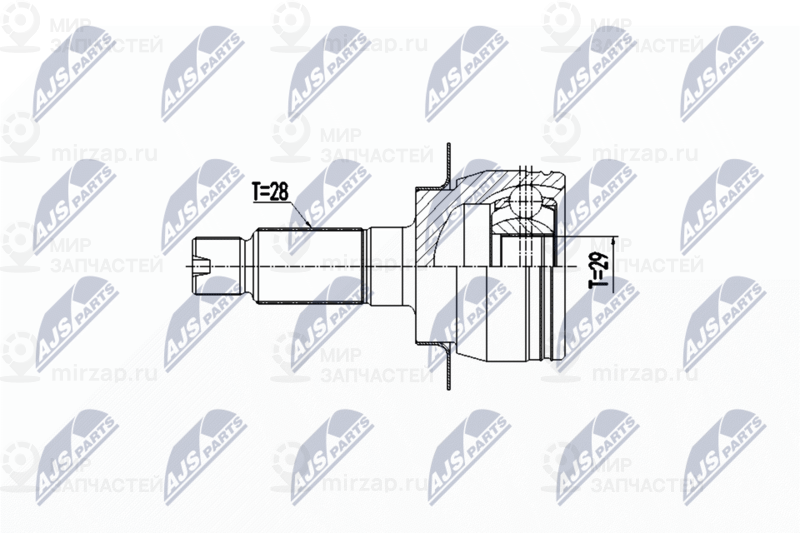 Запчасть NTY NPZSU036