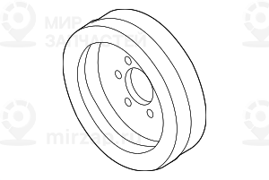 Демпфер крутильных колебаний
 BMW 11237564969