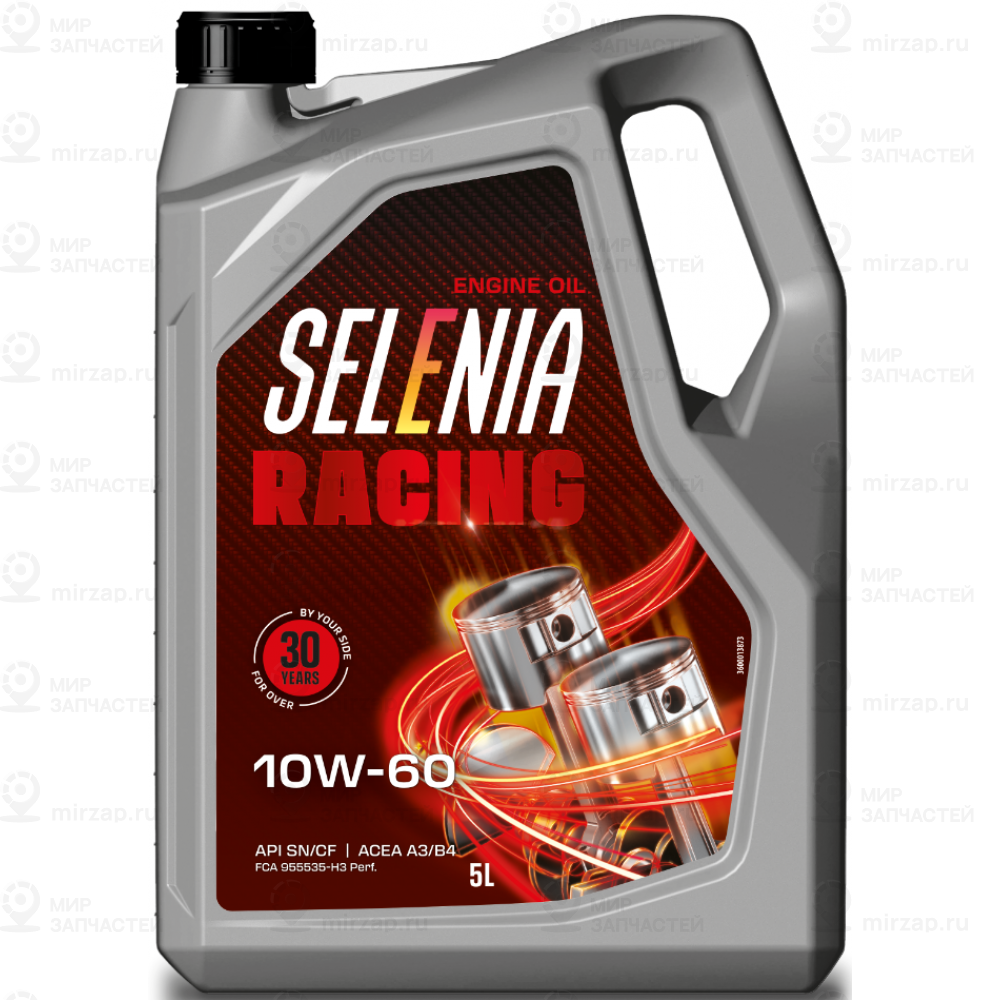 Масло Моторное Petronas Selenia Racing 10W-60 5L PETRONAS 70865M12EU