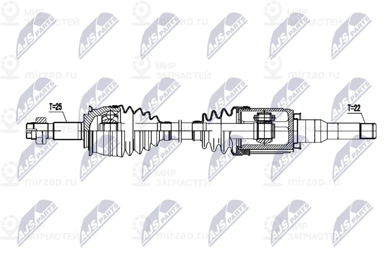 Запчасть NTY NPWDW055