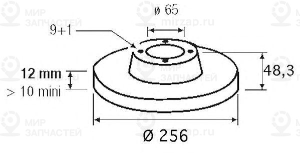 Запчасть VALEO 186833