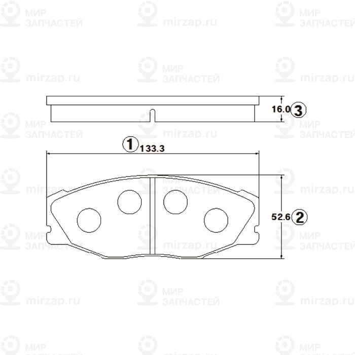 Запчасть CTR GK1124