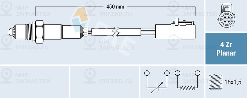 Запчасть FAE 77447