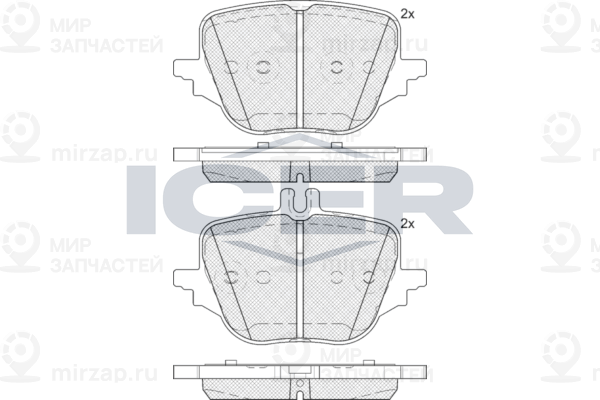Запчасть ICER 182434