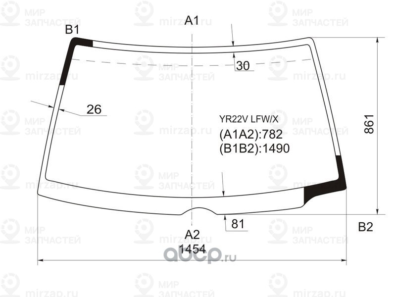 Запчасть XYG YR22VLFWX