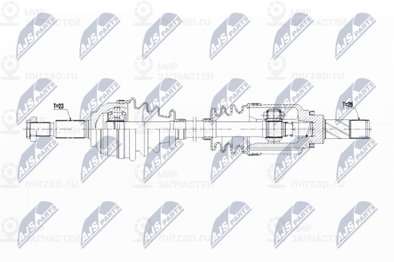 Запчасть NTY NPWRE063
