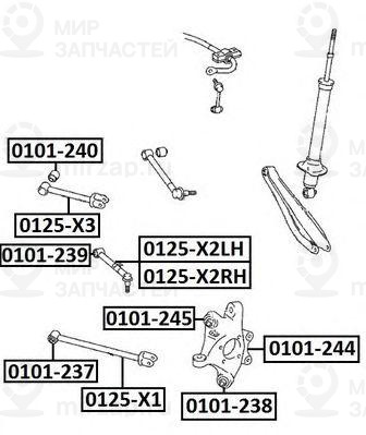Запчасть ASVA 0101238