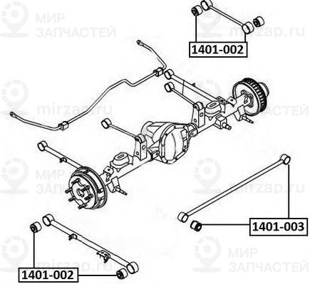 Запчасть ASVA 1401003