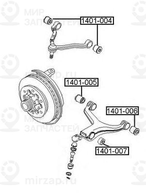 Запчасть ASVA 1401005
