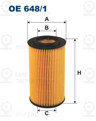 Запчасть FILTRON OE6481