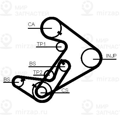 Запчасть Continental CT938