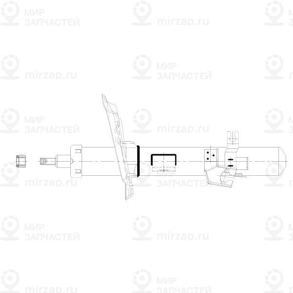 Амортизатор CTR GY1735G