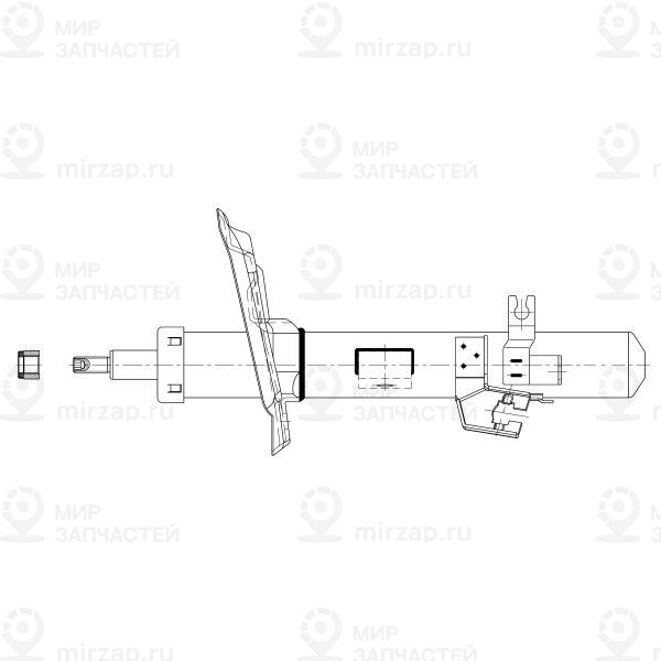 Амортизатор CTR GY1918G