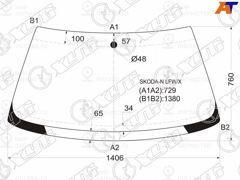 Запчасть XYG SKODANLFWX