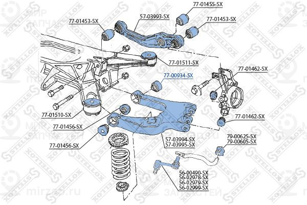 Запчасть STELLOX 7700934SX
