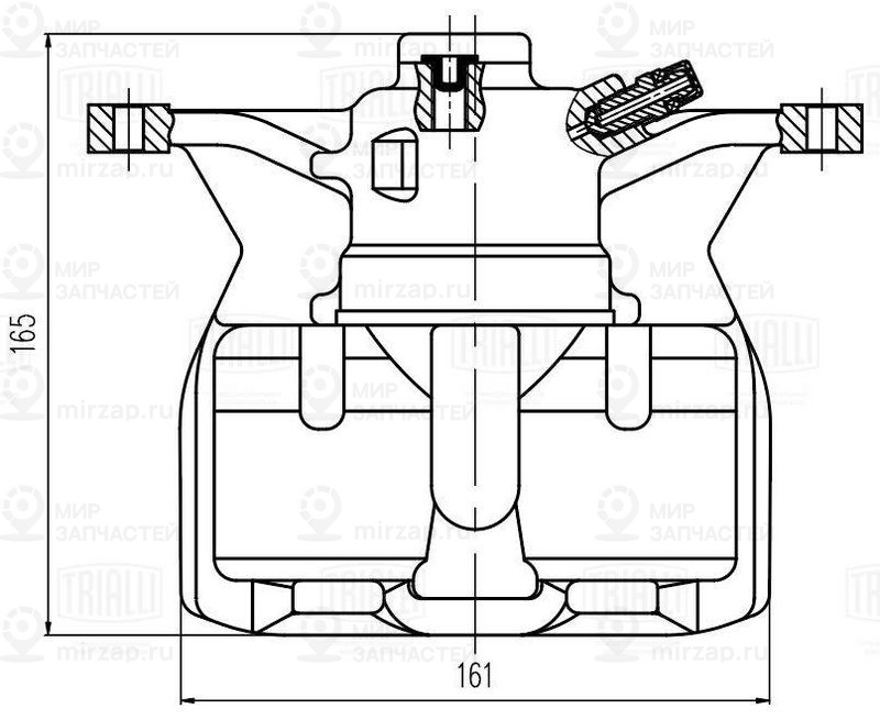 Тормозной суппорт TRIALLI CF209302