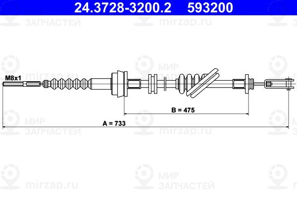Запчасть ATE 24372832002