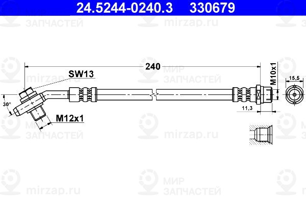 Запчасть ATE 24524402403