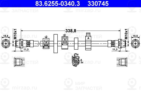 Запчасть ATE 83625503403