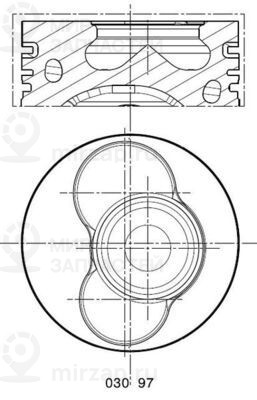Запчасть MAHLE 0309700