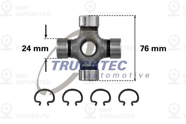 Запчасть TRUCKTEC AUTOMOTIVE 0234004