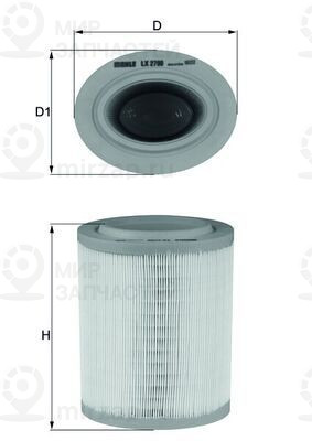 Запчасть MAHLE LX2790