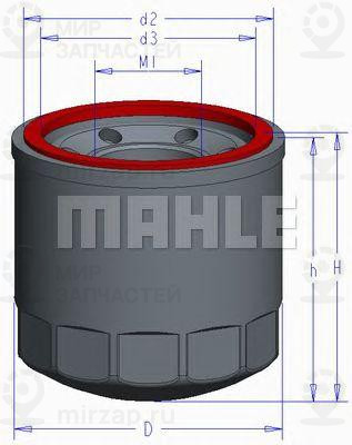 Запчасть MAHLE OC1050
