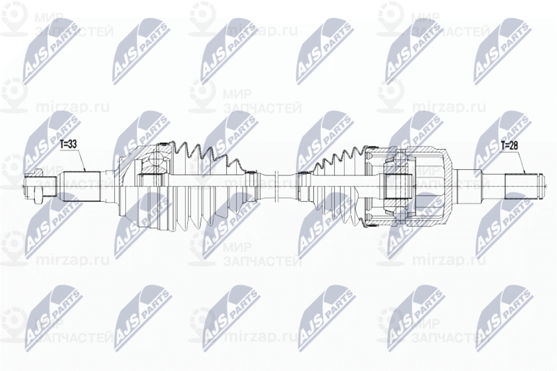 Запчасть NTY NPWCH070