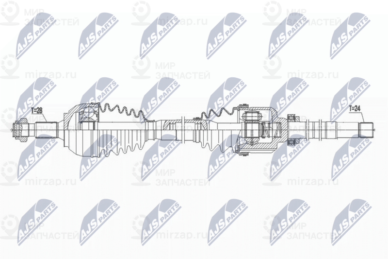 Запчасть NTY NPWPE065