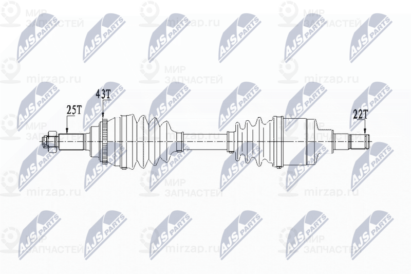 Запчасть NTY NPWSU029