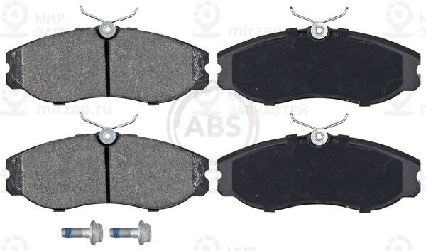 Комплект тормозных колодок, дисковый тормоз ABS 36861